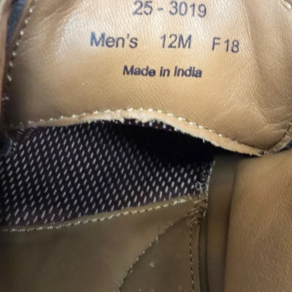 Johnston‎ & Murphy Copeland Chukka Boots Mens 12 M Brown Suede Sheepskin 25-3019